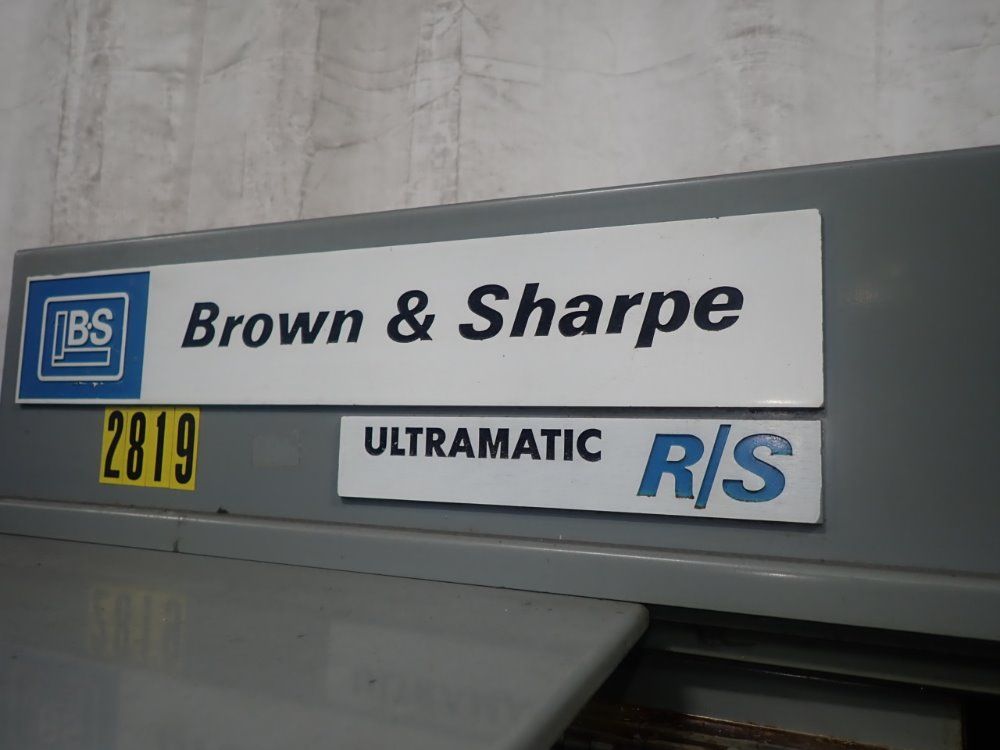 Brown & Sharpe Ultramatic R/s Screw Machine - Ultramatic R/s