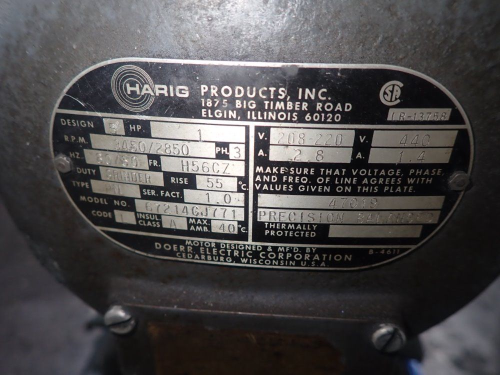 Harig Surface Grinder