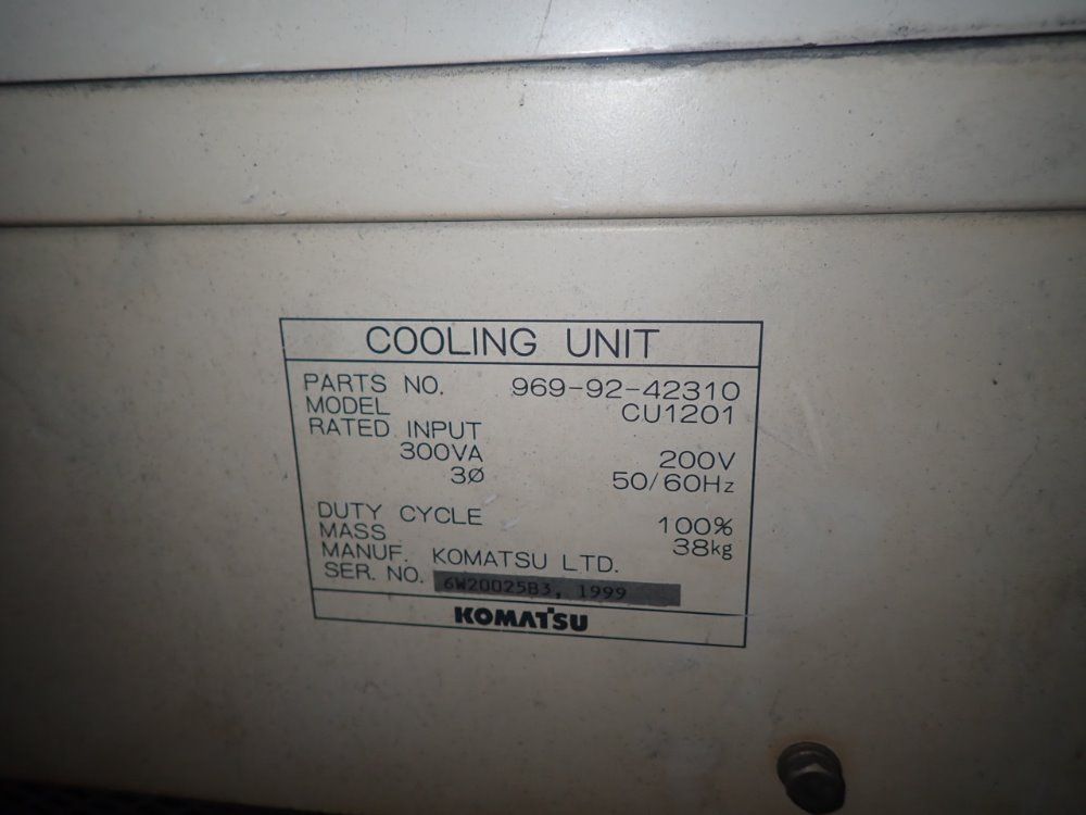 Komatsu 60" X 120" 120a Kpg9120a Cnc Plasma Cutter - Kpg9120a