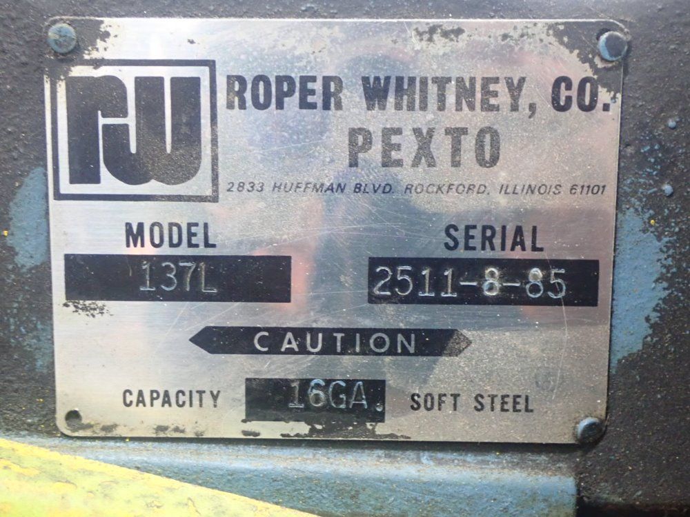 Roper Whitney Pexto Foot Shear