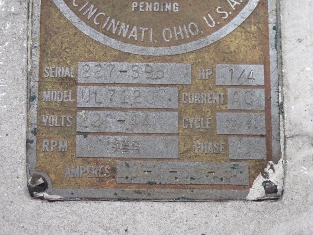 American Pacemaker 24" X 123"/20" X 120" Lathe