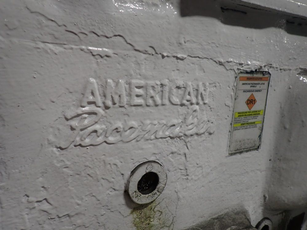 American Pacemaker 24" X 123"/20" X 120" Lathe