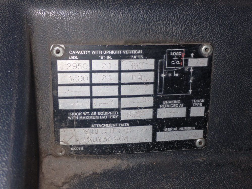 Crown 3200 Lbs 35rctt Stand Up Fork Lift - 35rctt