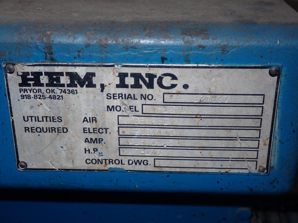 Hem Horizontal Band Saw