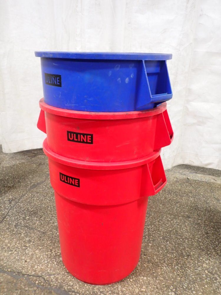 Uline Garbage Cans