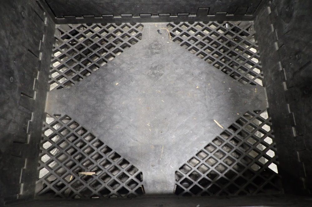 Airtek Products Collapsible Plastic Crate