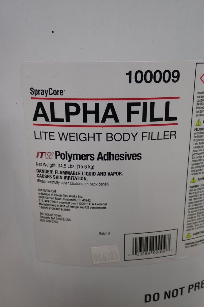 Itw Lite Weight Body Filler