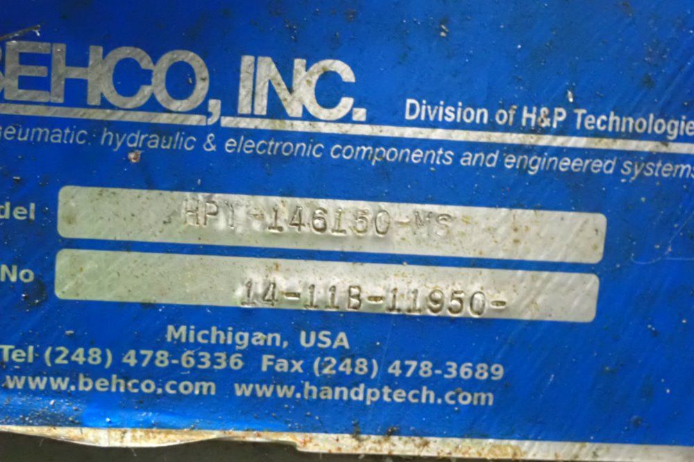 Behco Hydraulic Unit