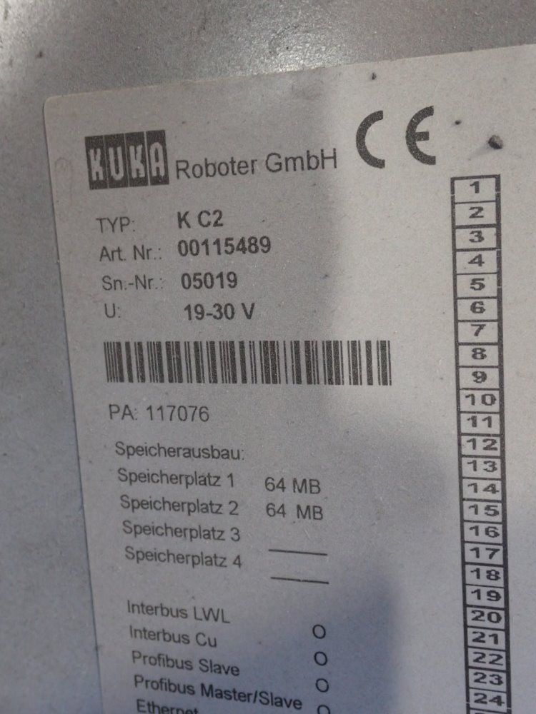 Kuka Kc2 Roboter - Kc2