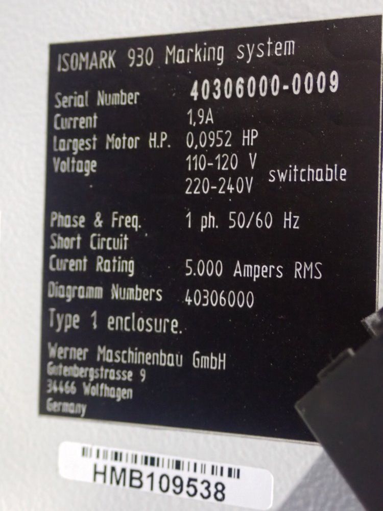 Isomark Marking System