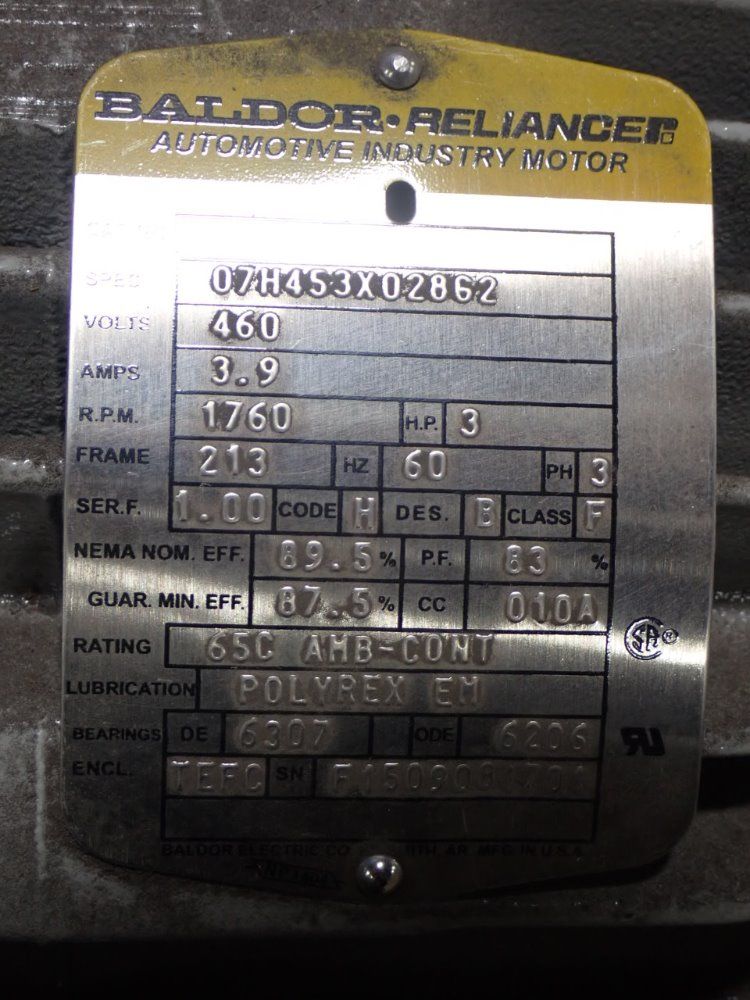 Baldor/stearns Motor