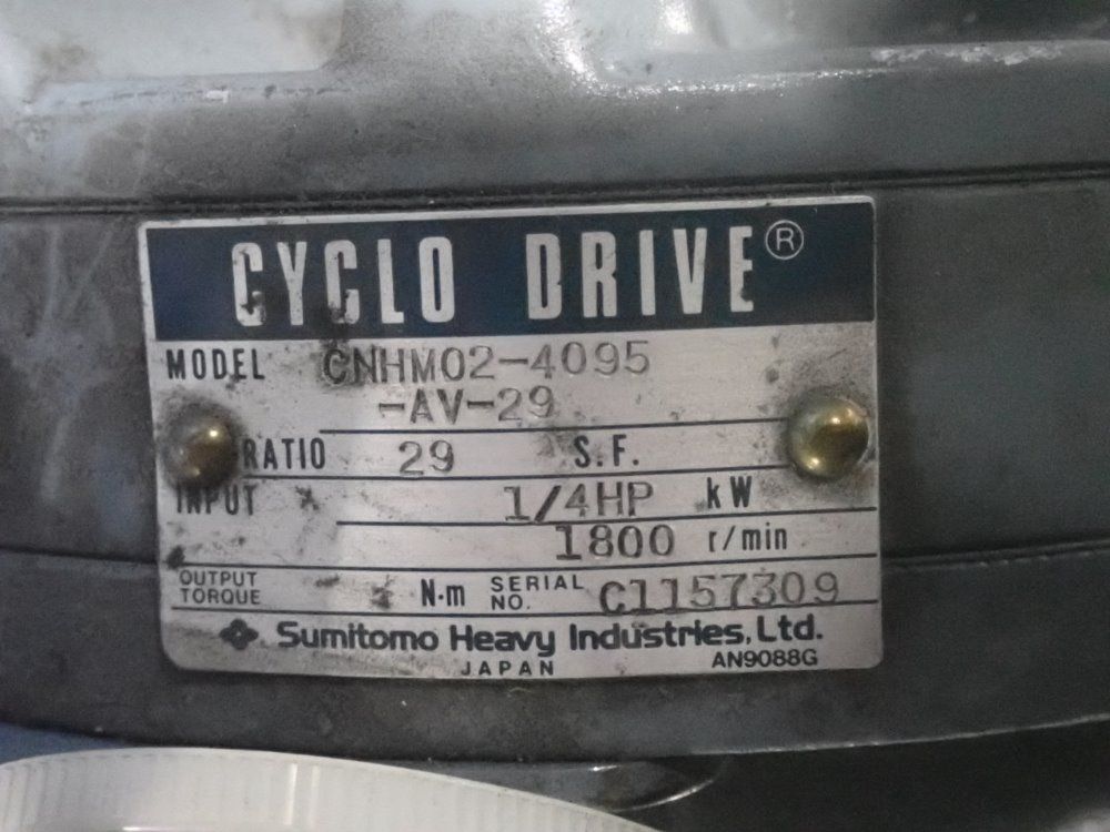 Cyclo Drive Gear Motor