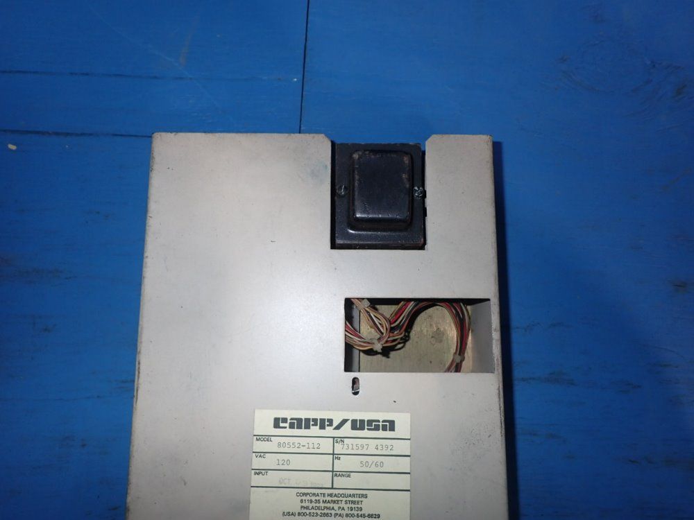 Capp-usa Electr-o-volt - 80552-112