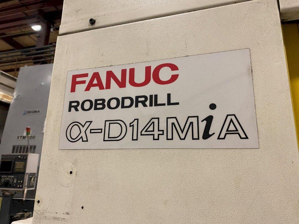 Fanuc 19" X 19" Robodrill A-d14mia Cnc Vmc - A-d14mia
