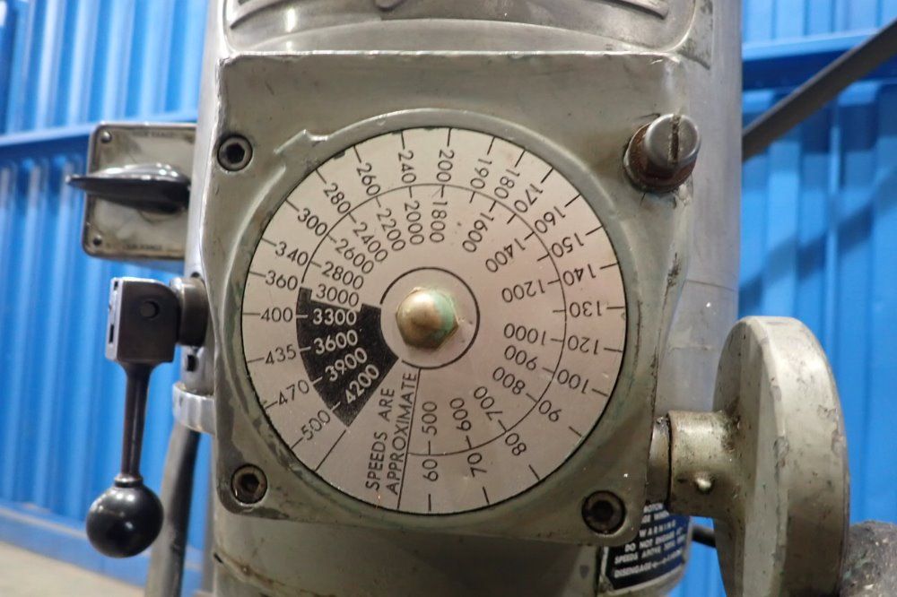 Bridgeport 43"x9" Vertical Mill - 2831237