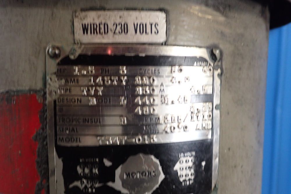 Bridgeport 43"x9" Vertical Mill - 2831237