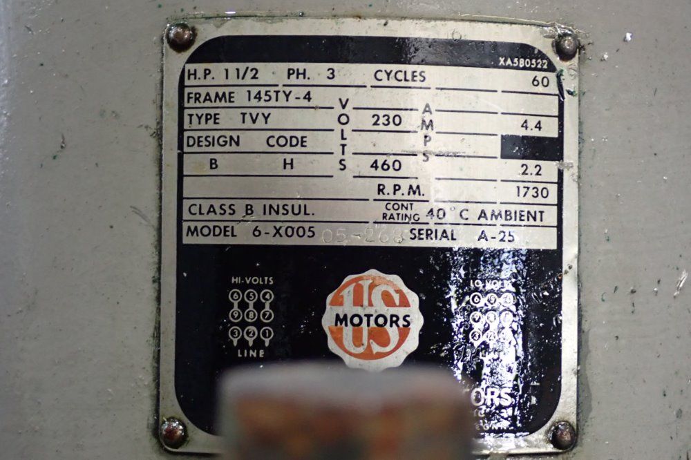 Bridgeport 43"x9" Vertical Mill - 2831237