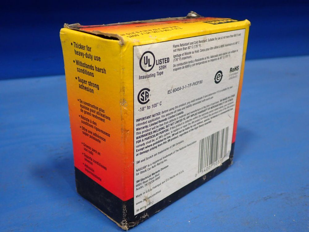 Scotch 2"x108 Ft Vinyl Electrical Tape - Super 99