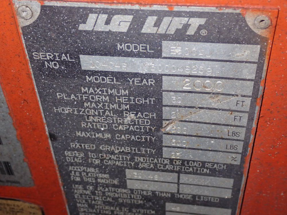 Jlg Lift Boom Lift