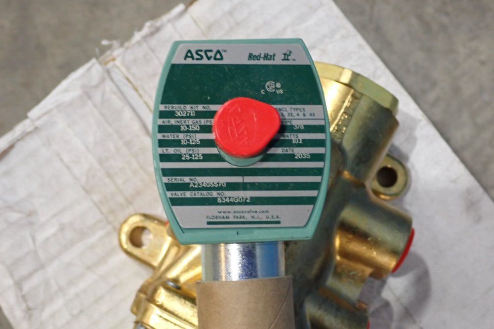 Asco Red-hat 3/8 Valve - 8344g072