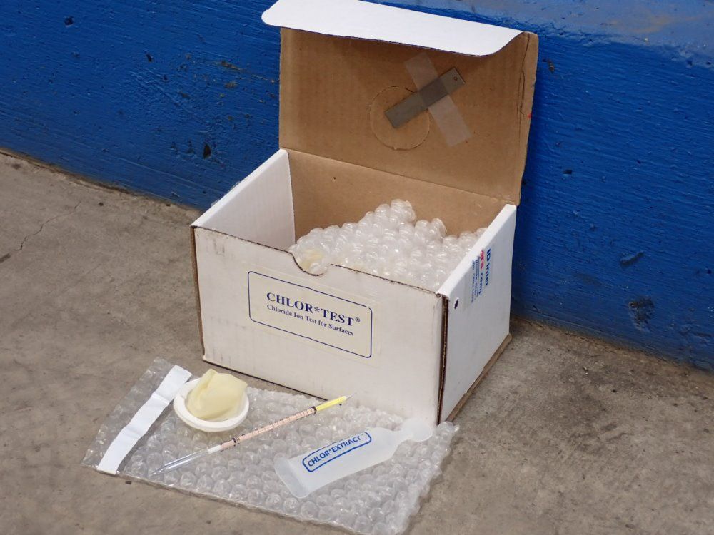 Chlor*rid Chlorid Ion Field Test