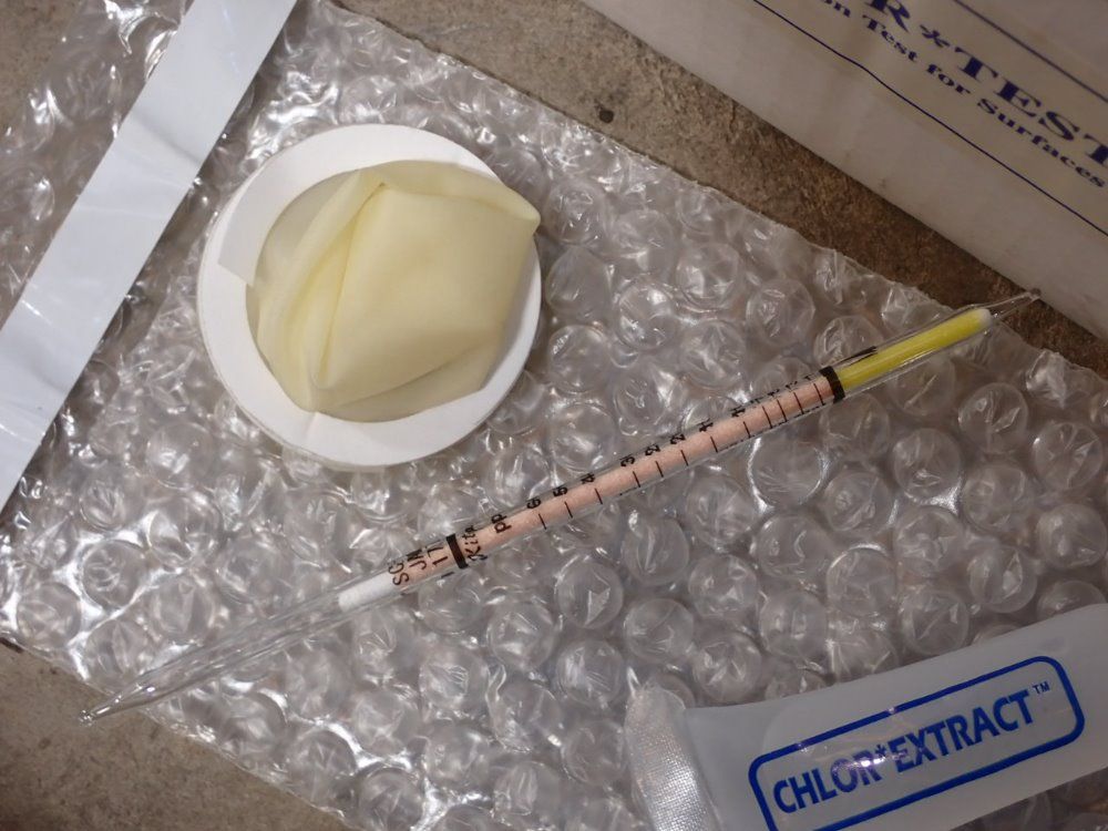 Chlor*rid Chlorid Ion Field Test