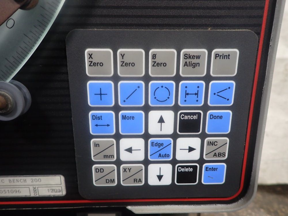 Ogp 16" Dia Basic Bench 200 Optical Comparator - Basic Bench 200