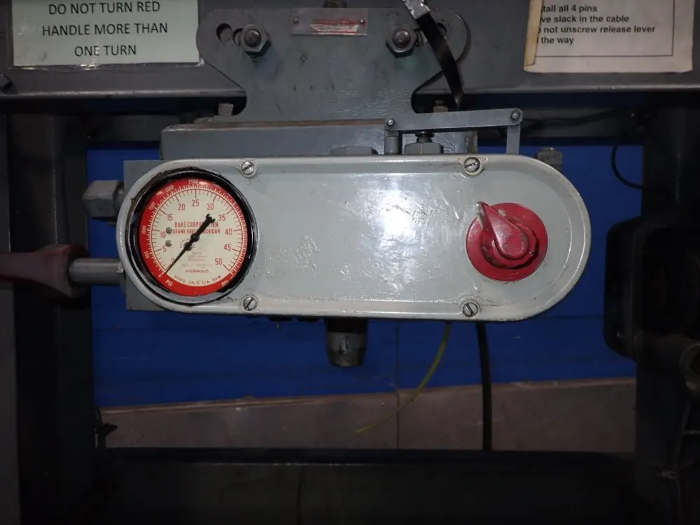 Dake H-frame Hydraulic Press