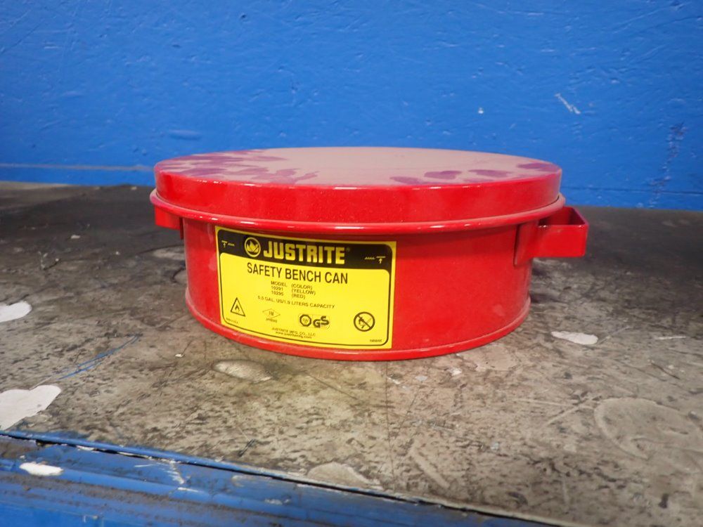 Just-rite Safety Bench Can