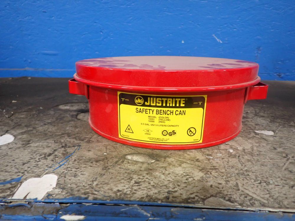 Just-rite Safety Bench Can