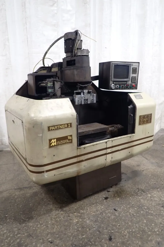 Milltronics/partner 12" X 40" Table Partner I/1e Cnc Vmc - Partner I/1e
