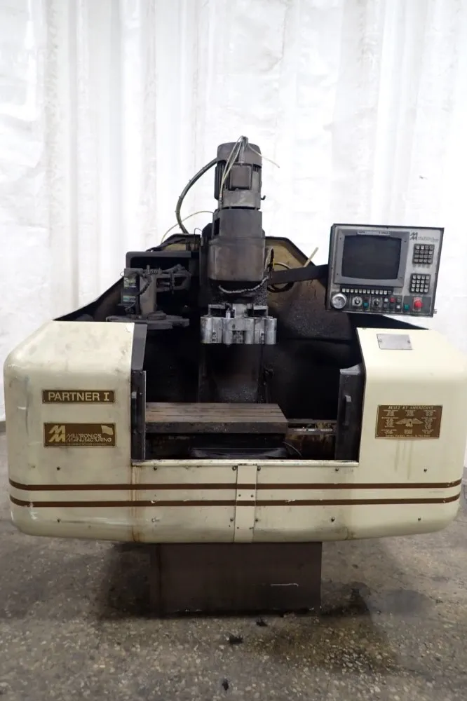 Milltronics/partner 12" X 40" Table Partner I/1e Cnc Vmc - Partner I/1e