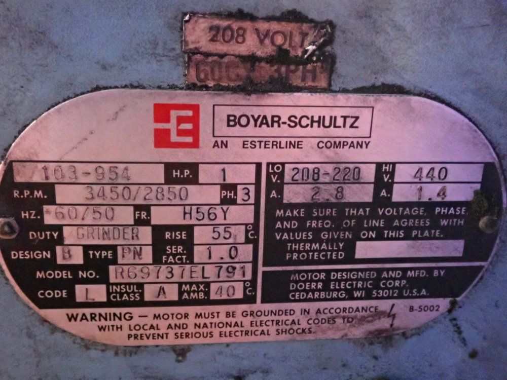 Boyar-schultz Surface Grinder