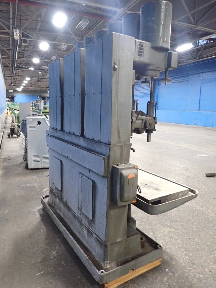 Leland-gifford 21" X 78" 6 Head Drill Press