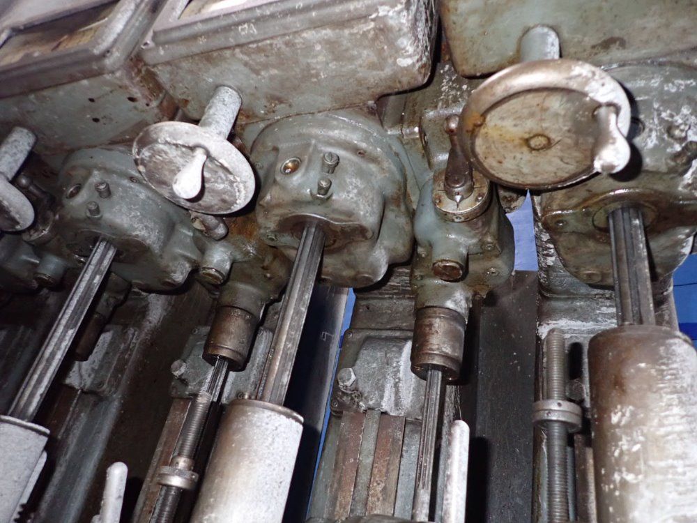 Leland-gifford 21" X 78" 6 Head Drill Press