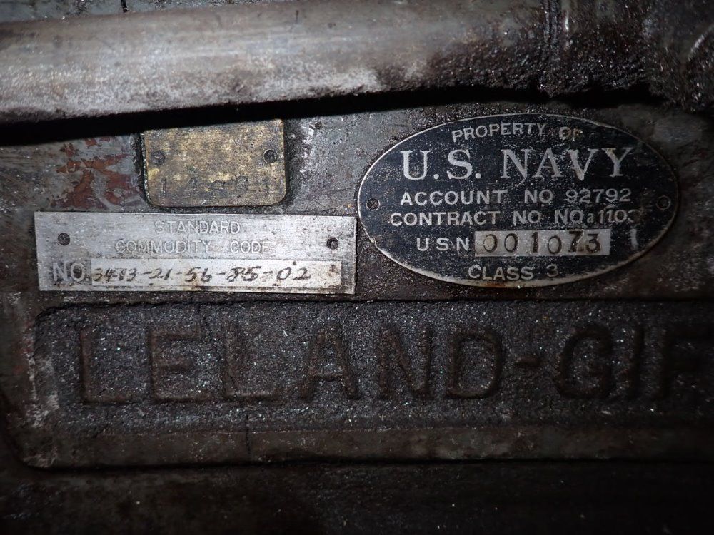 Leland-gifford 21" X 78" 6 Head Drill Press