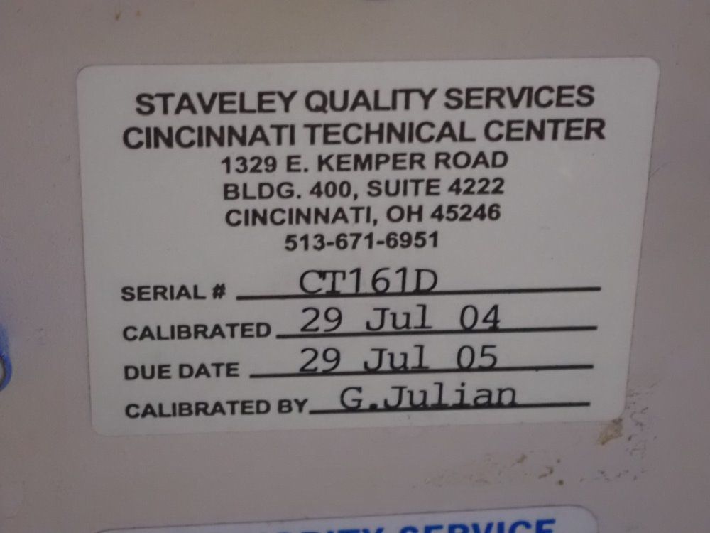 Stavely Ndt Technologies Flaw Detector