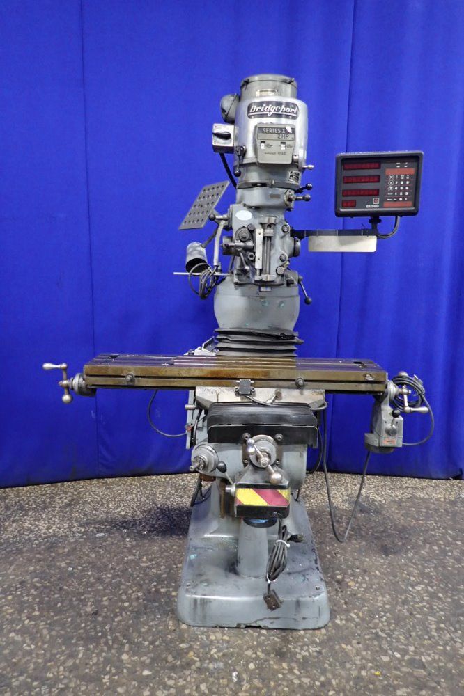Bridgeport 42" X 9" Vertical Mill