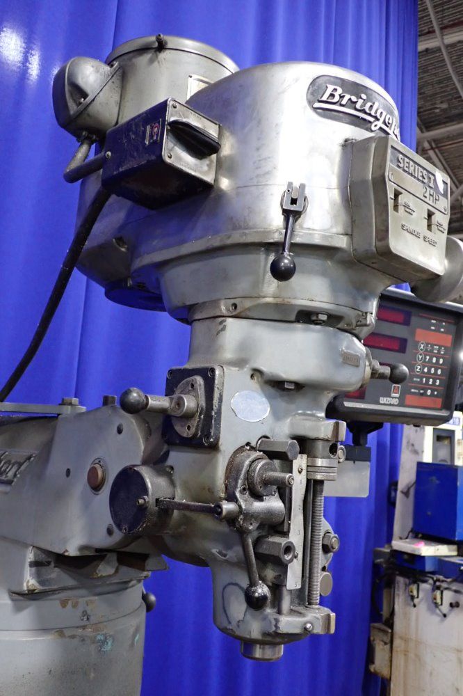 Bridgeport 42" X 9" Vertical Mill