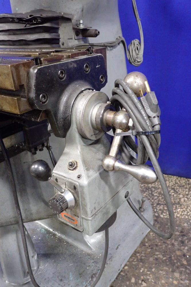 Bridgeport 42" X 9" Vertical Mill