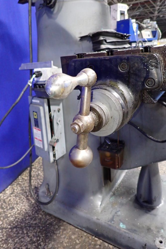 Bridgeport 42" X 9" Vertical Mill