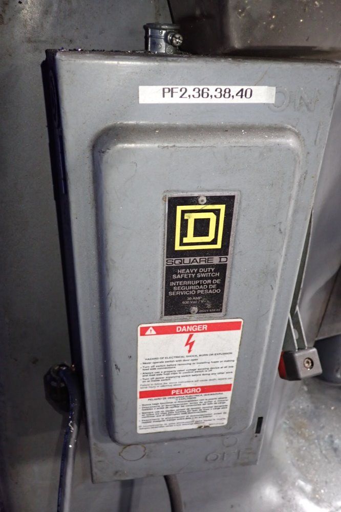 Bridgeport 42" X 9" Vertical Mill