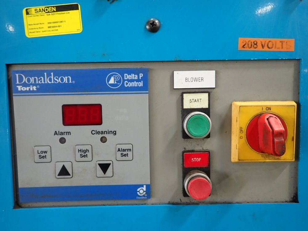 Donaldson Torit 3 Hp Dust Collector - Dfo2-2