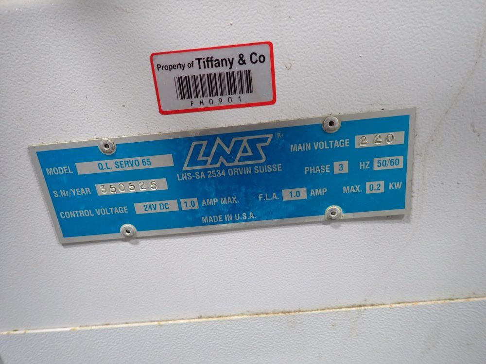 Lns 51" Q.l. Servo 65 Bar Feeder - Q.l. Servo 65