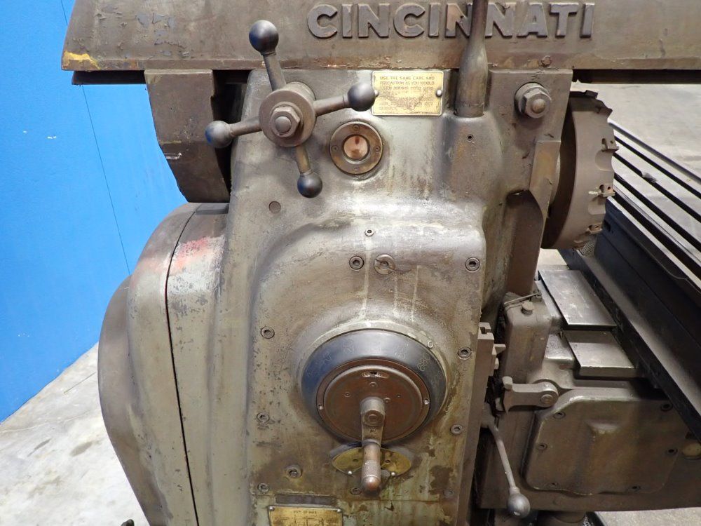 Cincinnati 20-1200rpm, 52"x10" Plate Horizontal Mill - 2mi