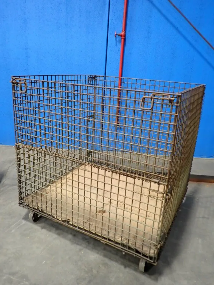 50x46x42 Rollable Wire Basket