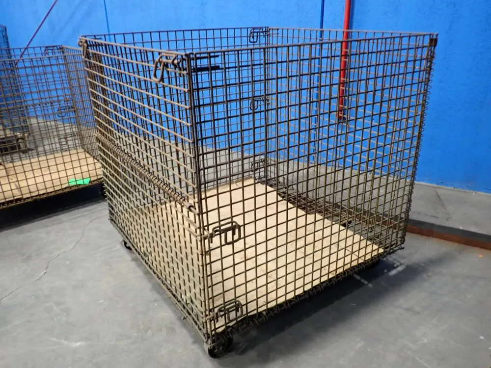 50x46x42 Rollable Wire Basket