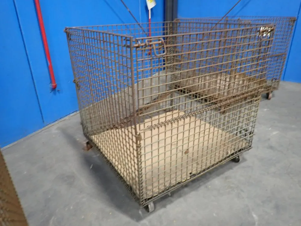 50x46x42 Rollable Wire Basket