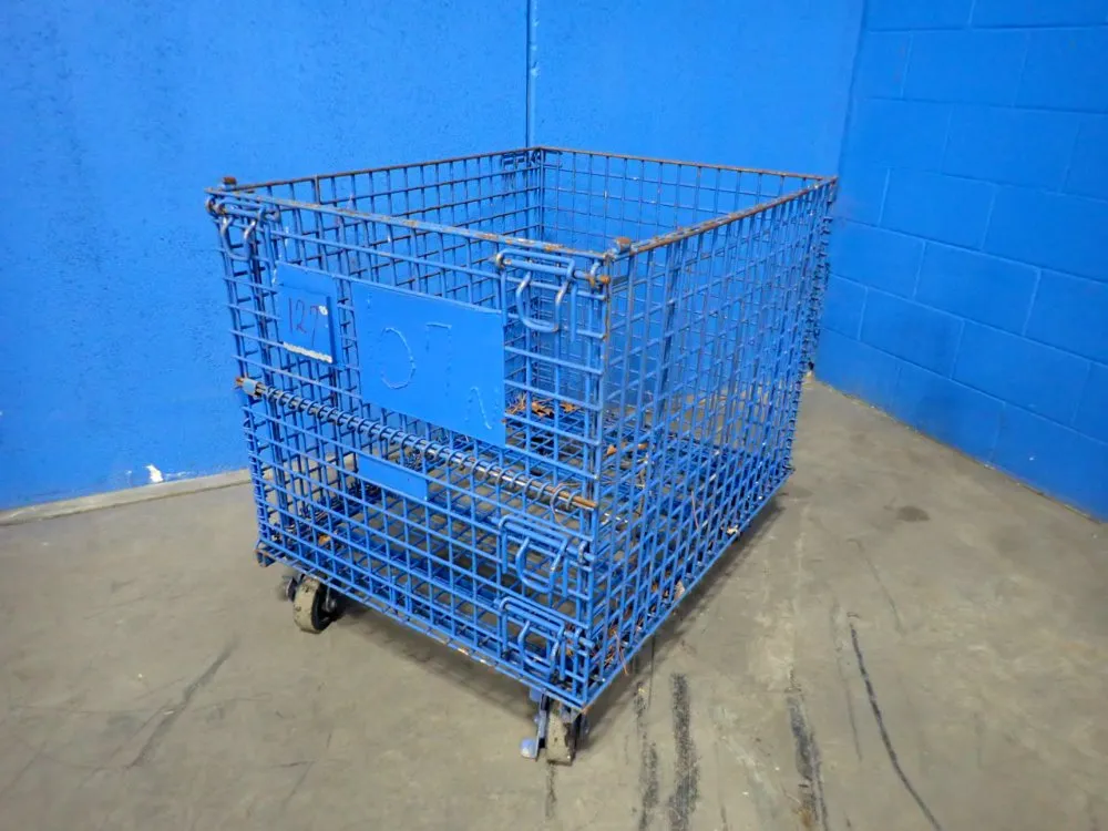 40x32x36 Rollable Wire Basket