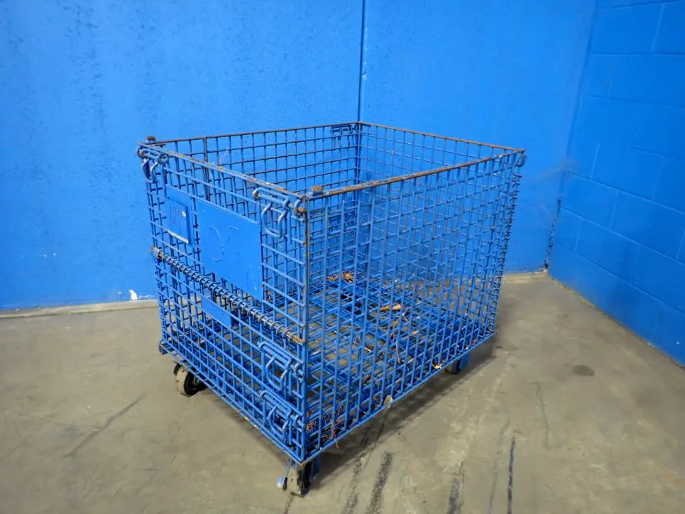 40x32x36 Rollable Wire Basket